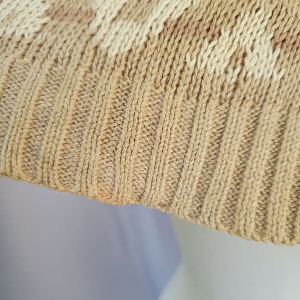 LRL Ralph Lauren Jeans Co. Aztec Southwest Cotton Linen Sweater Poncho S M - Picture 15 of 16